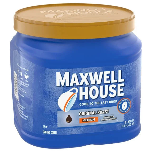 Maxwell House Original Roast Ground Coffee, 30.6 oz. Canister - Amado Deals - wholesale and distributors with free shipping in United States Maxwell House Original Roast Ground Coffee, 30.6 oz. Canister - Amado Deals - wholesale and distributors with free shipping in United States